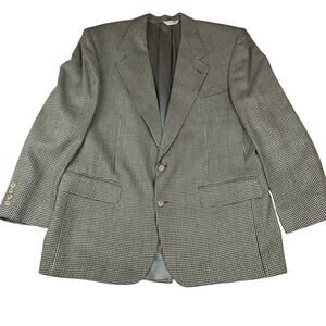Bill Blass Hechts Houndstooth Blazer - Size 42R (Approx)